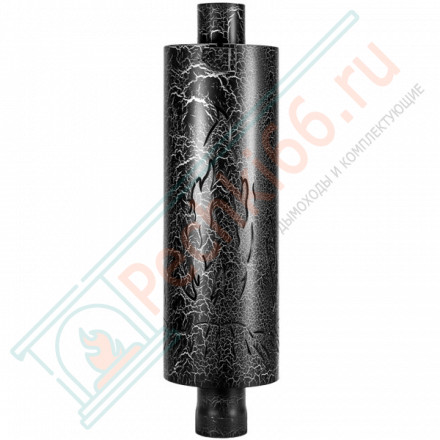 Дымоход - экономайзер Пламя, D115мм, L1м, Антик (Feringer)