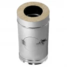 Труба V50R с лючком ревизии с изол L=500 (AISI-321/0,5-AISI-304/0,5) d-250/350 (Вулкан)