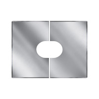 Фланец разрезной 21/32º без изол 900х1020 на трубу V50R (AISI-304/0,5) d-300/400 (Вулкан)