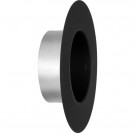 Розетка VBR черная (НЕРЖ-439/0,8) d-130 (Вулкан)