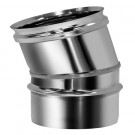 Отвод одностенный 15° (AISI-321/0,5мм) d-300 (Вулкан)