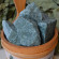 Камень для бани Жадеит колотый средний, м/р Хакасия (ведро), 20 кг в Красноярске