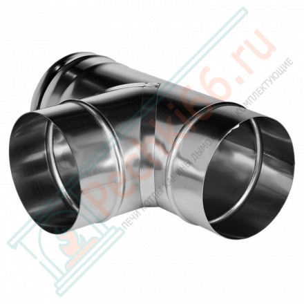 Тройник 90° без изол (НЕРЖ-321/0,8) d-300 (Дымок-Lux)