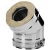 Отвод 45° V50R с изол (AISI-321/0,8-AISI-304/0,5) d-250/350 (Вулкан)