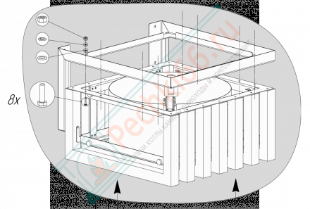 Стеновой кронштейн Oblivion 30 (Grill’D)