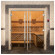 Дверь для бани и сауны Престиж двойная, бронза, 1900х1330 по коробке (DoorWood)