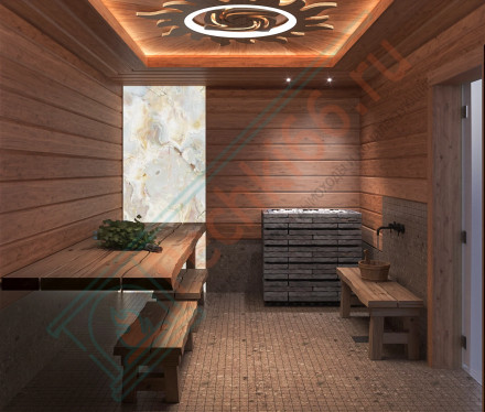 Электрическая банная печь Sangens W20B Brick