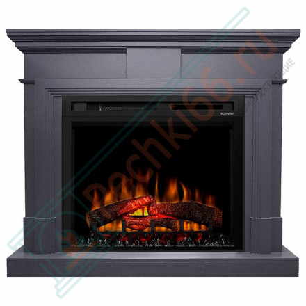 Каминокомплект электрический Coventry - Серый графит с очагом XHD28L-INT (Dimplex)