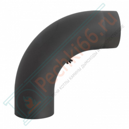 Колено 90° черное, бесшовное, с ревизией d-150 (Darco)