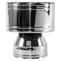 Дефлектор V50R с изол (AISI-321/0,8-AISI-304/0,5) d-180/280 (Вулкан-Cerablanket)