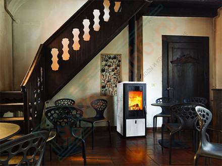 Печь-камин Chari Warm Grey, цвет серый (MCZ)