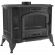 Чугунная печь-камин KOZA K9 ADSR, с регулятором горения (Kratki)