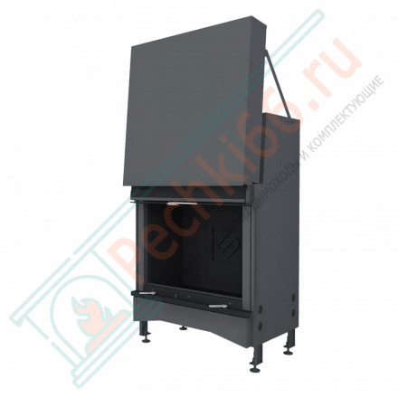 Каминная топка UNIVERS G, серый шамот (Stav)