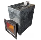 Чугунная печь Verona 26 Закрытая каменка Aisi-304, облицовка Пироксенит (Black Stove) Чугунная печь Verona 26 Закрытая каменка Aisi-304, облицовка Пироксенит (Black Stove)