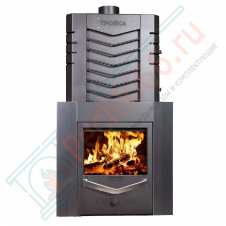 Печь для русской бани № 06МС 02 - Н, из нержавеющей стали (Тройка) до 24 м3