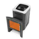 Печь для бани Компакт 2017 Carbon Витра антрацит (T.M.F) до 12 м3 Печь для бани Компакт 2017 Carbon Витра антрацит (T.M.F) до 12 м3