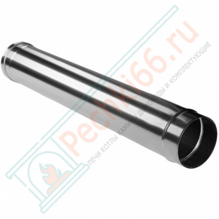 Труба прямая L=1000 без изол (НЕРЖ-321/0,8) d-200 (Дымок-Lux)