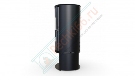 Печь-камин Orbis Log, черная сталь (Defro-Home) 9кВт