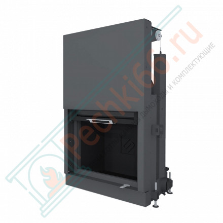 Каминная топка F 750B, черный шамот (Stav)