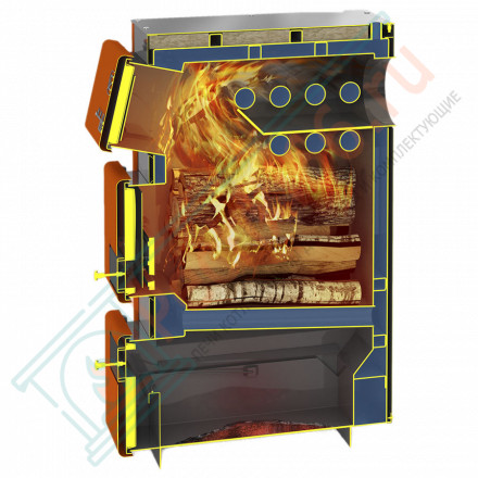 Твердотопливный котел Куппер ПРО-36 (2.0) (Теплодар)