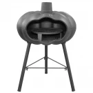 Печь для пиццы (из чугуна) с чугунной вставкой, высокая (Везувий)