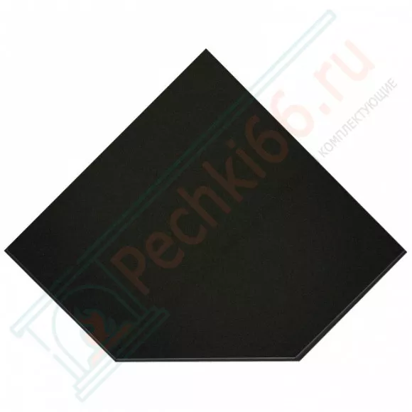 Притопочный лист VPL021-R9005, 1100Х1100мм, чёрный (Вулкан) в Красноярске