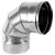 Отвод 90° (AISI-316L/0,8) d-300 (Craft-HF)