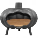 Печь для пиццы (из чугуна) с шамотной вставкой, низкая (Везувий)
