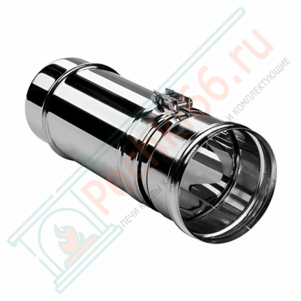 Труба телескопическая L=260-400 (AISI-321/0,8мм) d-120 (Вулкан)