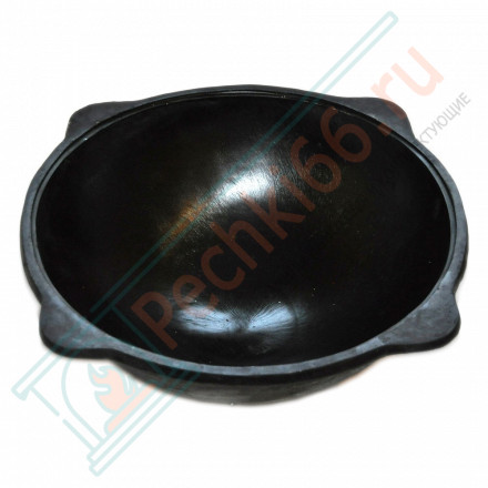 Узбекский чугунный казан круглое дно 22 л. (Наманган DAVR METALL)