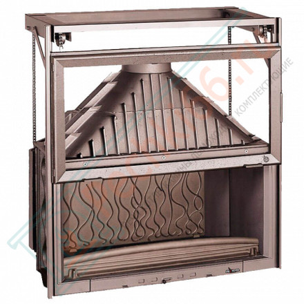 Чугунная топка INVICTA 1100 GRANDE VISION LIFTING DOOR (INVICTA)