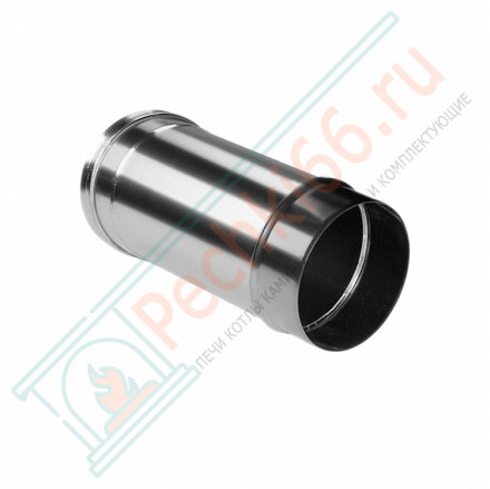 Труба прямая L=250 без изол (НЕРЖ-321/0,8) d-115 (Дымок-Lux)