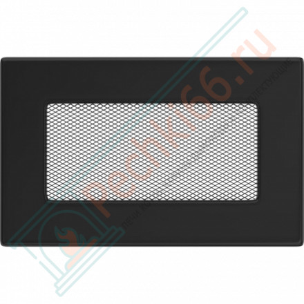 Решётка вентиляционная каминная черная 110х170 117C (Kratki)