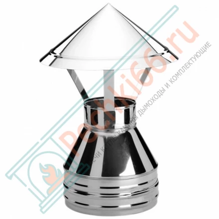 Зонт V50R с изол (AISI-310S/0,8-ОЦИНК-RAL/0,5) d-150/250 (Вулкан-Cerablanket)