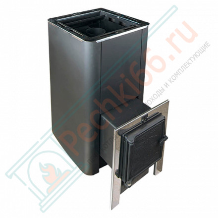 Печь для бани Олимп 14-18, с чугунной дверцей (Термофор) до 18 м3