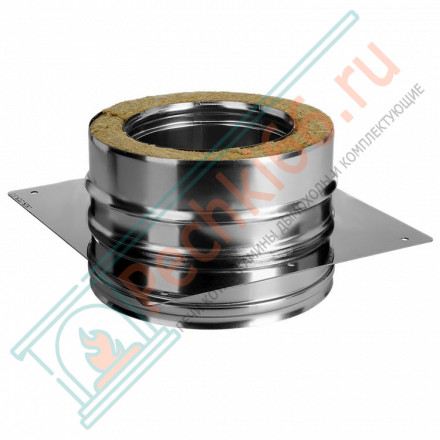 Опора на трубу с изол (НЕРЖ-321/0,5-НЕРЖ-439/0,5) d-115/200 (Дымок-Lux)