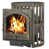 Чугунная печь для бани Легенда Ковка 16 205 (Везувий) до 18 м3