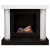 Электрический Каминокомплект Vancouver - Черный лак с очагом Cassette 600 NH