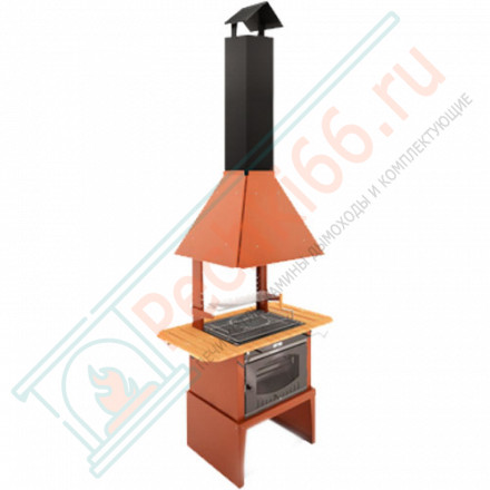 Гриль Suomi Grill, антик медь (Grillux)