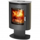 Печь-камин Визиера черная бронза (T.M.F) до 130 м3