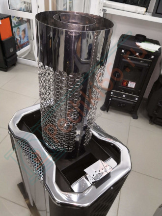 Печь для бани Сахара-16 ЛКП (2.0), с парообразователем (Теплодар)