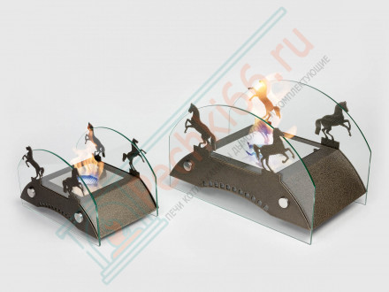 Биокамин Графский мост М, бронза (LuxFire)