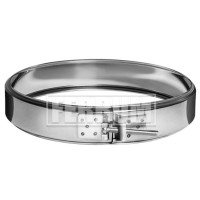 Хомут обжимной (НЕРЖ-430/0,5) d-250 (Феррум) Хомут обжимной (НЕРЖ-430/0,5) d-250 (Феррум)