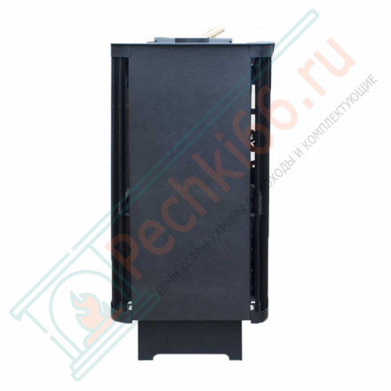 Печь банная Терма Каменка мини укороченная топка, панорама (Варвара)