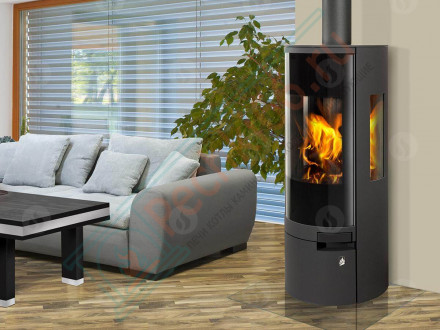 Печь-камин Belo 3S металл (Romotop)