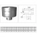 Дефлектор на трубу без изол (AISI-321/0,5мм) d-250 (Вулкан)