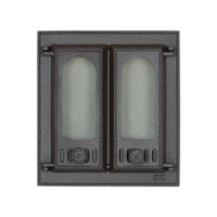 Дверка каминная чугунная 408 (SVT)