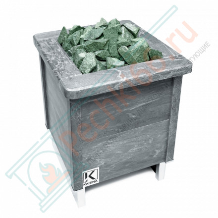 Электрокаменка QUADRO 18 kW, талькохлорит (KARINA) до 30 м3