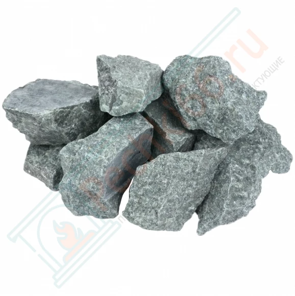 Камень Жадеит колотый средний, м/р Хакасия (коробка), 10 кг