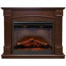 Каминокомплект Boston - Темный дуб с электроочагом Symphony 26'' DF2608-INT (Dimplex)